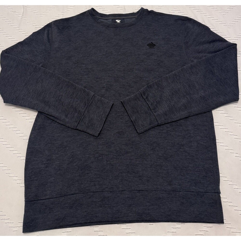 Rabbit Running Go To Crew Men’s Large Performance Sweatshirt Charcoal California